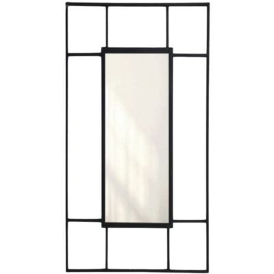 Len-fra Wandspiegel Madison Schwarz 120 cm | 2 Stk