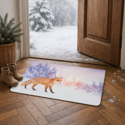 H's Collection Fußmatte Weihnachten Winter 58 cm 4-fach sortiert | 24 Stück