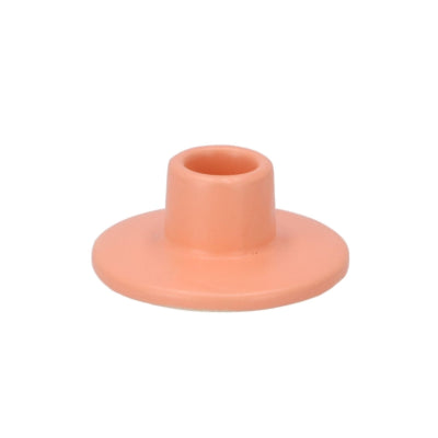 Daan Bugholz Kerzenständer St. Tropez Krone Pfirsich 7 cm | 24 Stück
