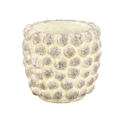 Ptmd Blumentopf Noise L Creme 19 cm | 8 Stück