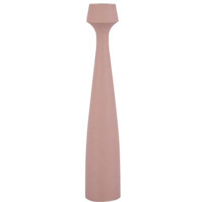 Ptmd Kerzenständer Dieu altrosa 36,5 cm | 4 Stück