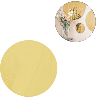 Housevitamin Wandspiegel rund goldfarben 60 cm | 3 Stück
