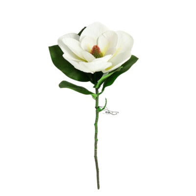 Countryfield Kunstblume Magnolie weiß 65 cm | 12 Stück