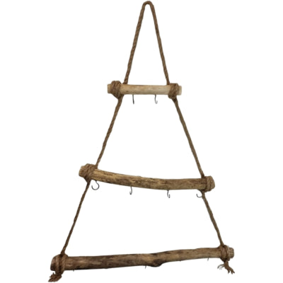 Wanddekoration Weihnachtsbaum mit Haken 70 cm | 8 Stück