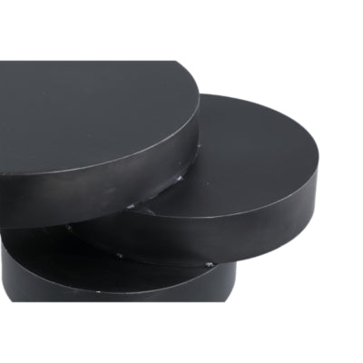 Ptmd Beistelltisch essy schwarz 68 cm | 2 Stk