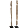 J-Line Figur zu Fuß Kali Albasia 120 cm 2 sortiert | 2 Stk