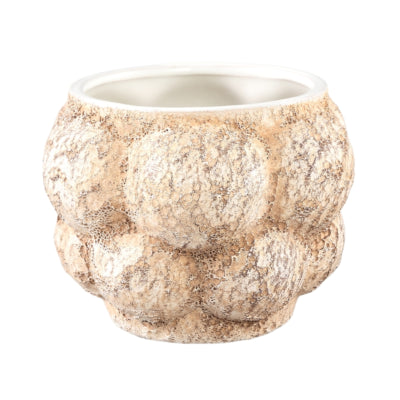 Ptmd Blumentopf Fareeda s Creme 14 cm | 12 Stück