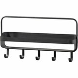 Woood Wandregal Akke schwarz 56 cm | 4 Stück - afbeelding 1