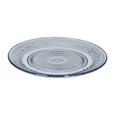 Teller mit Motiv blau 22,5 cm | 12 Stück