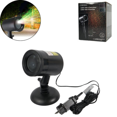 Lumineo(r) Laserprojektor 4 Funktionen IP44 EU-Stecker 40 cm | 10 Stück