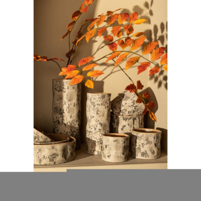 Ptmd Blumentopf Millay S Beige 12 cm | 12 Stück