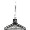 Leichte Wohn-Hängelampe Kasper schwarz 55 cm | 2 Stk