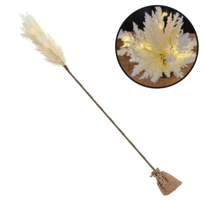 Countryfield künstlicher Zweig Astilbe LED auf Batterie Creme 90 cm | 12 Stück