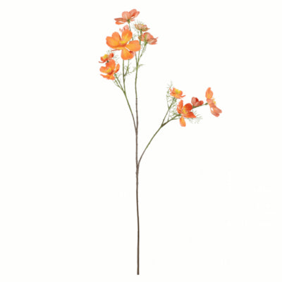 Countryfield Kunstblume Kosmos orange 105 cm | 12 Stück