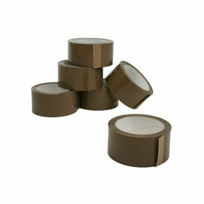 Verpackungsband braun 50 mm x 66 m | 36 Stück