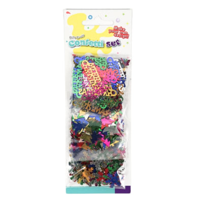 Weihnachtskonfetti metallic 3 x 7 Gramm | 24 Stück