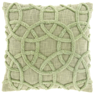 Einzigartiges Wohnkissen Everon Teegrün 45 x 45 cm | 6 Stück