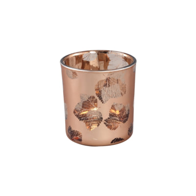 Ptmd Laterne Kamala s braun bronzefarben 8 cm | 12 Stück