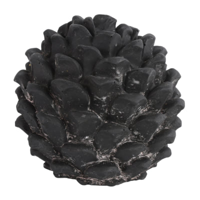 Countryfield Statue Tannenzapfen Donato m schwarz 14 cm | 8 Stück
