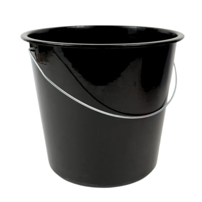 Eimer 10 Liter schwarz | 10 Stück