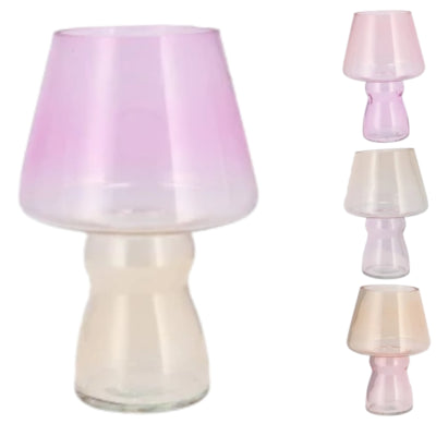 Daan Bugvase Bicolor Pastell 25 cm 4-fach sortiert | 4 Stück