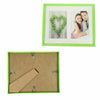 Fotorahmen Easy Passepartout für 2 Fotos grün 10 x 15 cm | 12 Stück