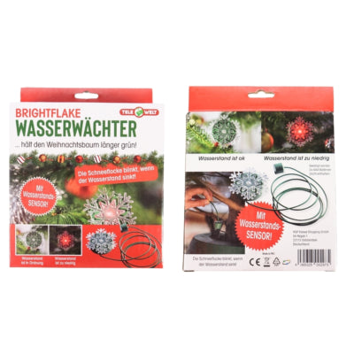 Brightflake Wasserüberwachungssensor Weihnachtsbaum LED auf Batterie | 792 Stück