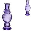 Vase Kerzenhalter Venedig lila 15,5 cm 2 sortiert | 24 Stück