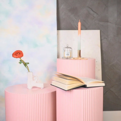 Housevitamin Vase mattbeige 12 cm | 6 Stück