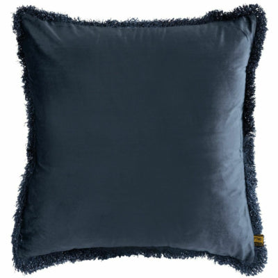 Ptmd Kissen Nous Samt blau 60 x 60 cm | 4 Stück