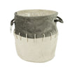 Original Durchlaufkorb beige 22 cm | 10 Stück