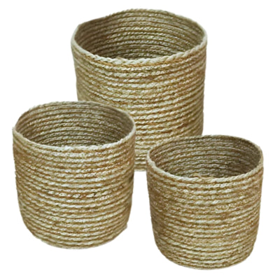 Korb natur 23 cm 3er-Set | 2 Stk