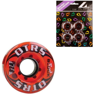 Nijdam Rollen für Rollschuhe 58 mm 4er-Set | 10 Stück