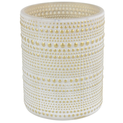 Countryfield Teelichthalter Nelle L Creme 12,5 cm | 12 Stück