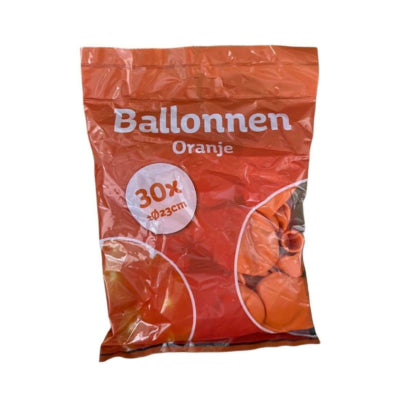 Orange Luftballons 23 cm 30 Stück | 24 Stück