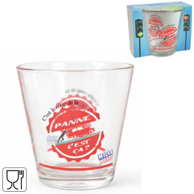 Dujardin Mille Bornes Trinkglas d 200 ml | 24 Stück