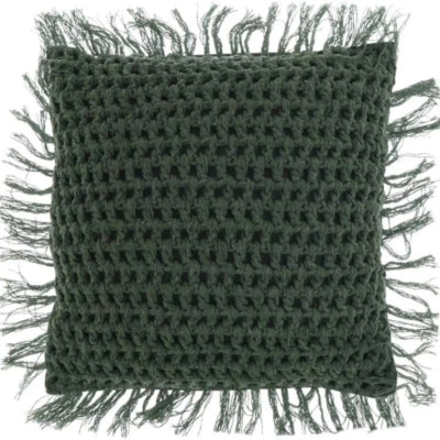 Einzigartiges Wohnkissen Tufo Lorbeergrün 45 x45 cm | 6 Stück