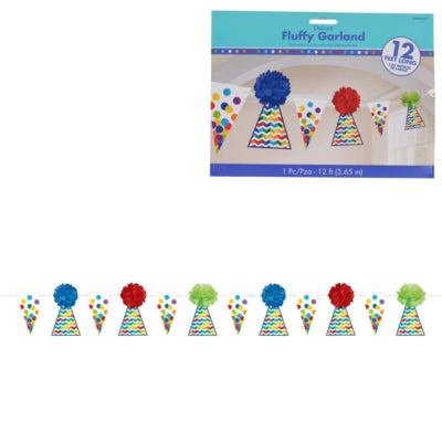 Amscan Streamer Partyhüte 365 cm | 24 Stück