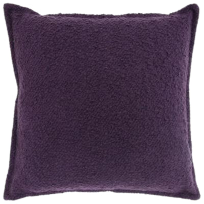 Einzigartiges Wohnkissen Mae dunkellila 45 x 45 cm | 6 Stück