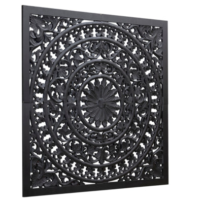 Ptmd Wandpaneel Akoulina schwarz 120 cm 4 Stück | 2 Stk