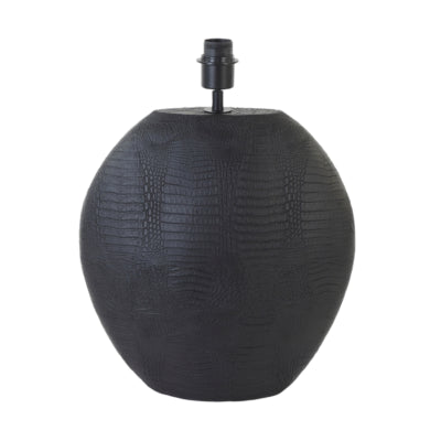 Leichter Wohnlampensockel Skeld EU-Stecker schwarz 48 cm | 2 Stk