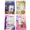 Craft Universe A5 Malbuch mit Aufklebern 4 sortiert | 24 Stück