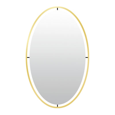 Len-fra Wandspiegel Salem goldfarben 60 cm | 2 Stk