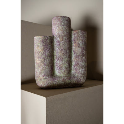 Ptmd Vase Rohre lila 35 cm | 4 Stück