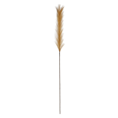 Countryfield künstliche Zweigfedern hellbraun 118 cm | 24 Stück