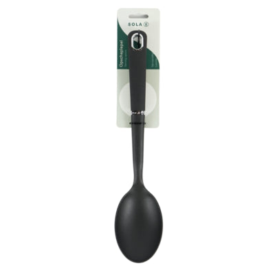 Sola Servierlöffel schwarz 33 cm | 48 Stück