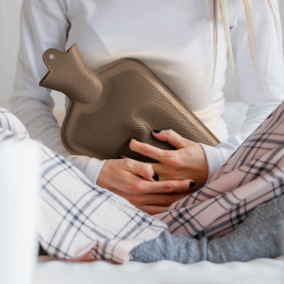 Relaxdays Wärmflasche braun 2 l | 6 Stück