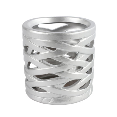 Countryfield Teelichthalter redmon s silberfarben 10 cm | 12 Stück