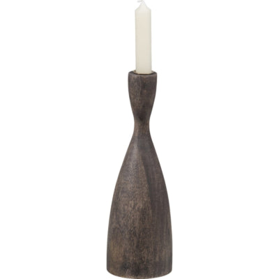 Woood Kerzenhalter rosa Holz 28 cm | 8 Stück