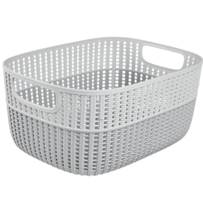 Keeper Wäschekorb grau 29 cm 6,8 l | 12 Stück